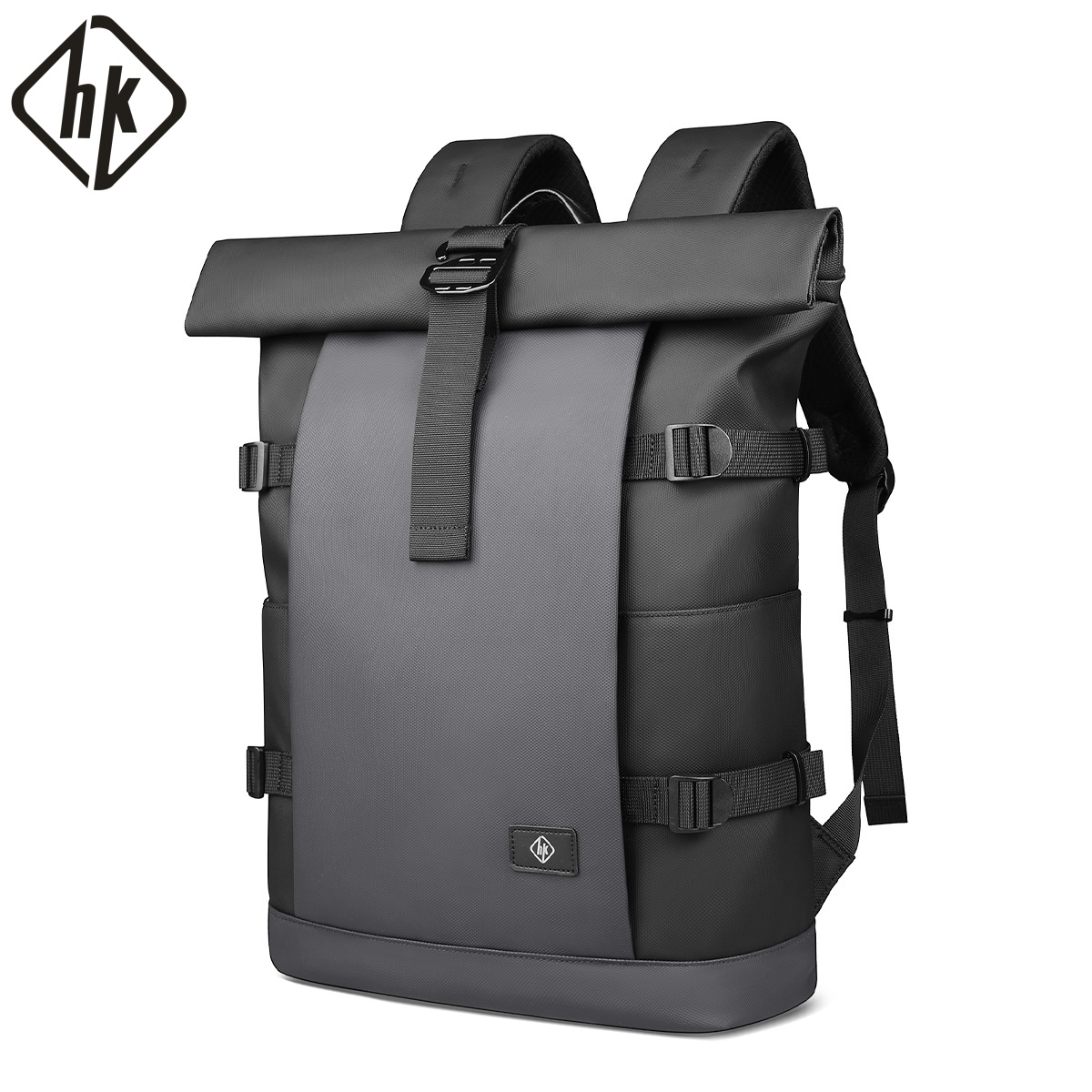 Structured Handbag Top Handle - HK waterdichte roll-top rugzak voor heren,
