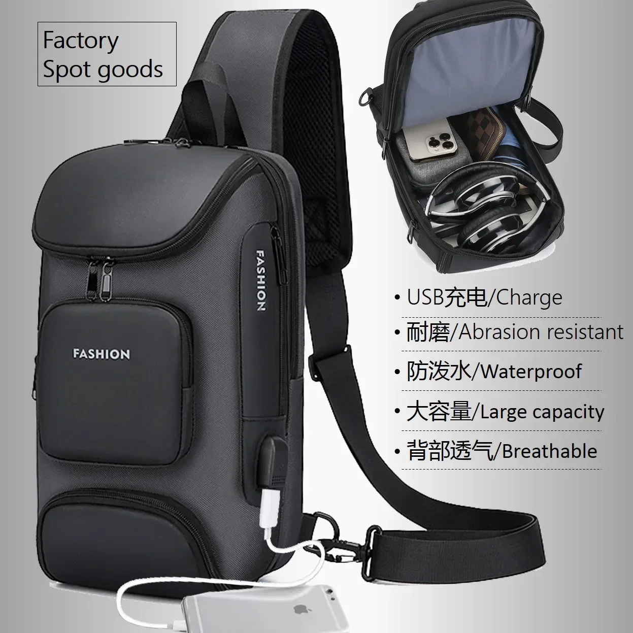 Luxury Bags China Wholesale - Mannen Designer Hoge kwaliteit Luxe Fabriek