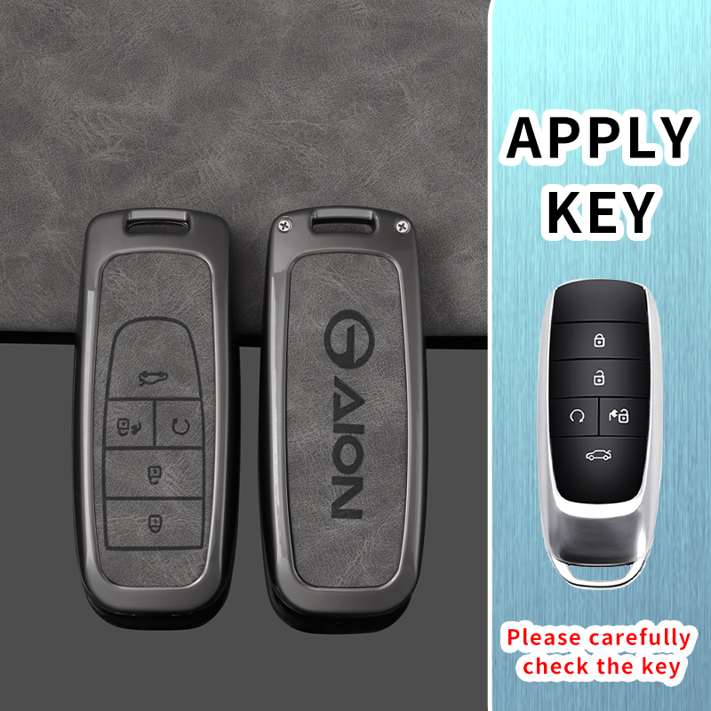 Key Holder Leather Pouch - Autosleutelhoesje Smart Remote Control Fobs Case