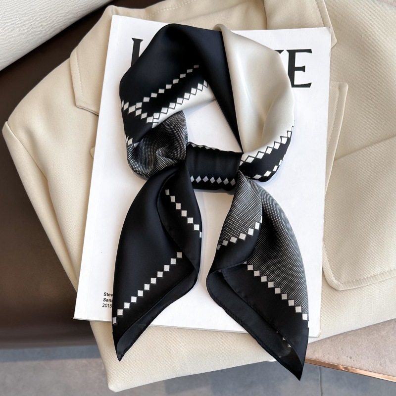 Luxury Bags Office - Nieuwe Luxe Paard Patroon Zijden Vierkante