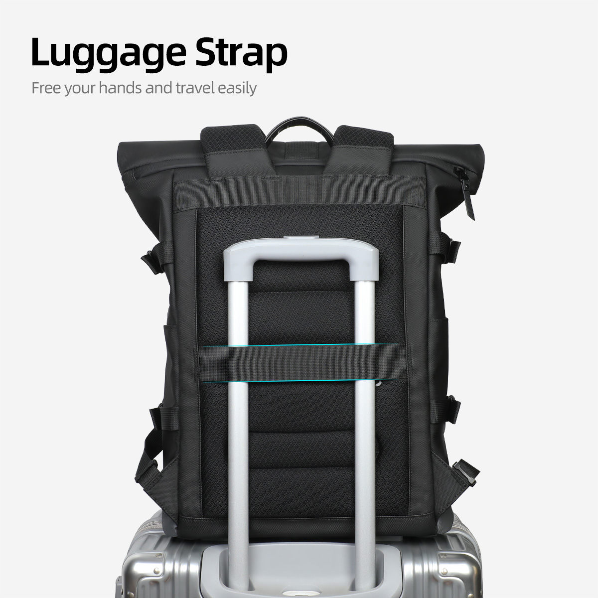 HK waterdichte roll-top rugzak - Structured Handbag Top Handle recensie en prijs