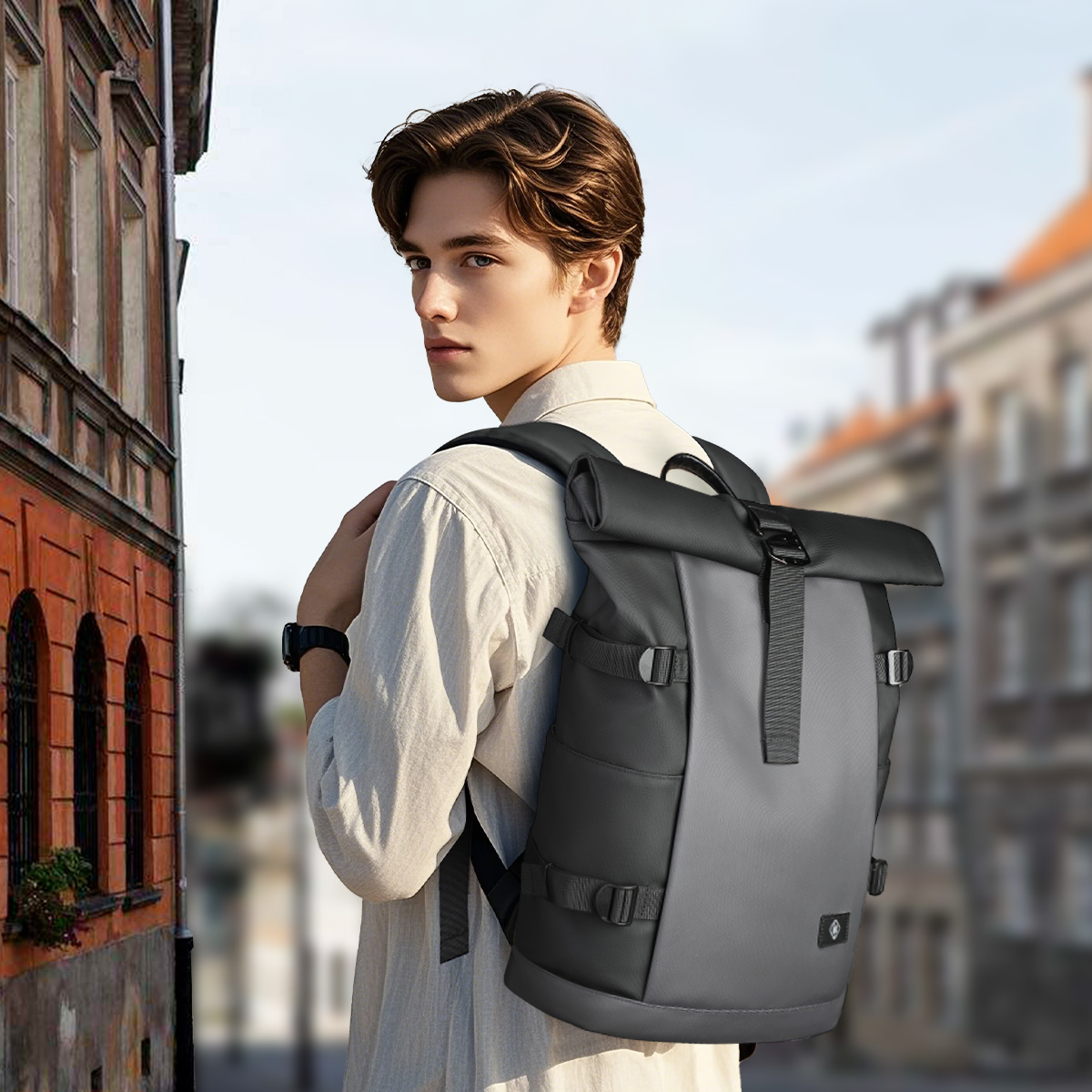 HK waterdichte roll-top rugzak - Structured Handbag Top Handle recensie en prijs