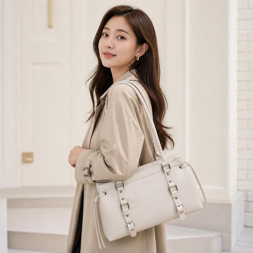Duurzame, gestructureerde dame - Structured Handbag Top Handle recensie en prijs