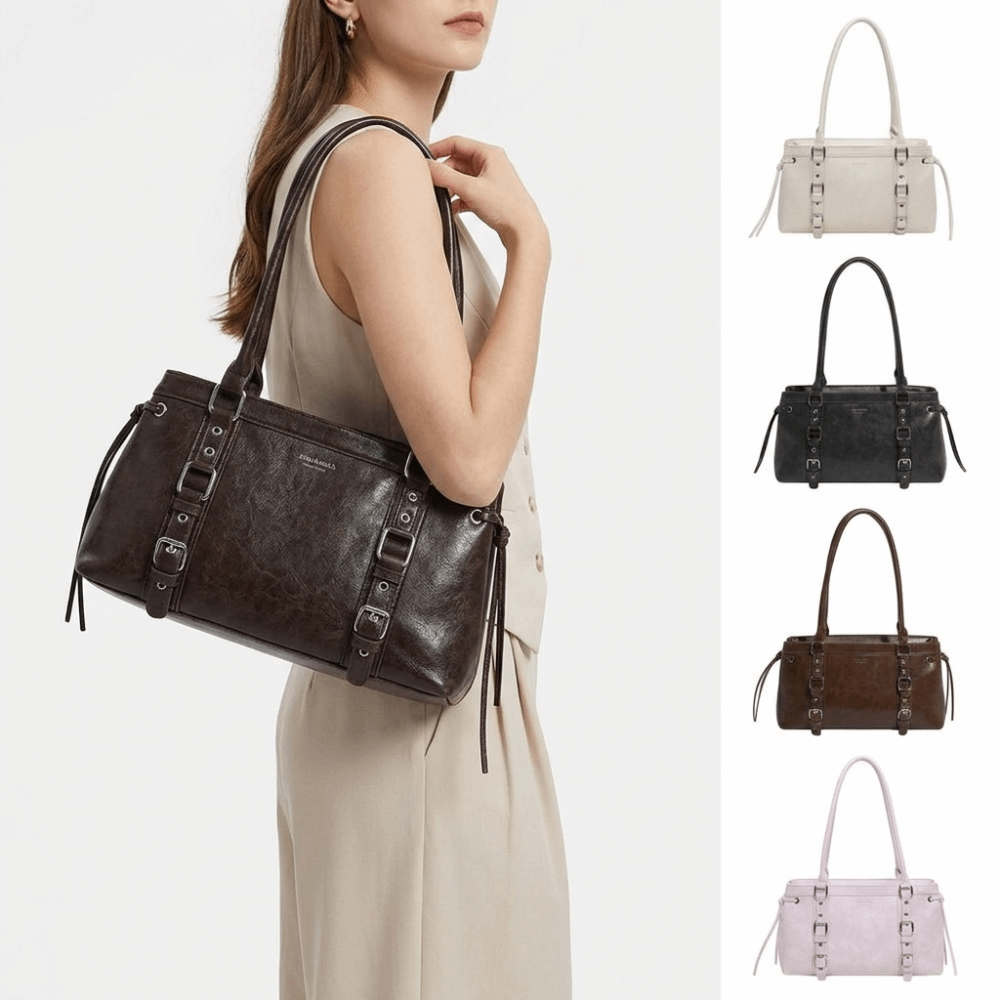 Duurzame, gestructureerde dame - Structured Handbag Top Handle recensie en prijs