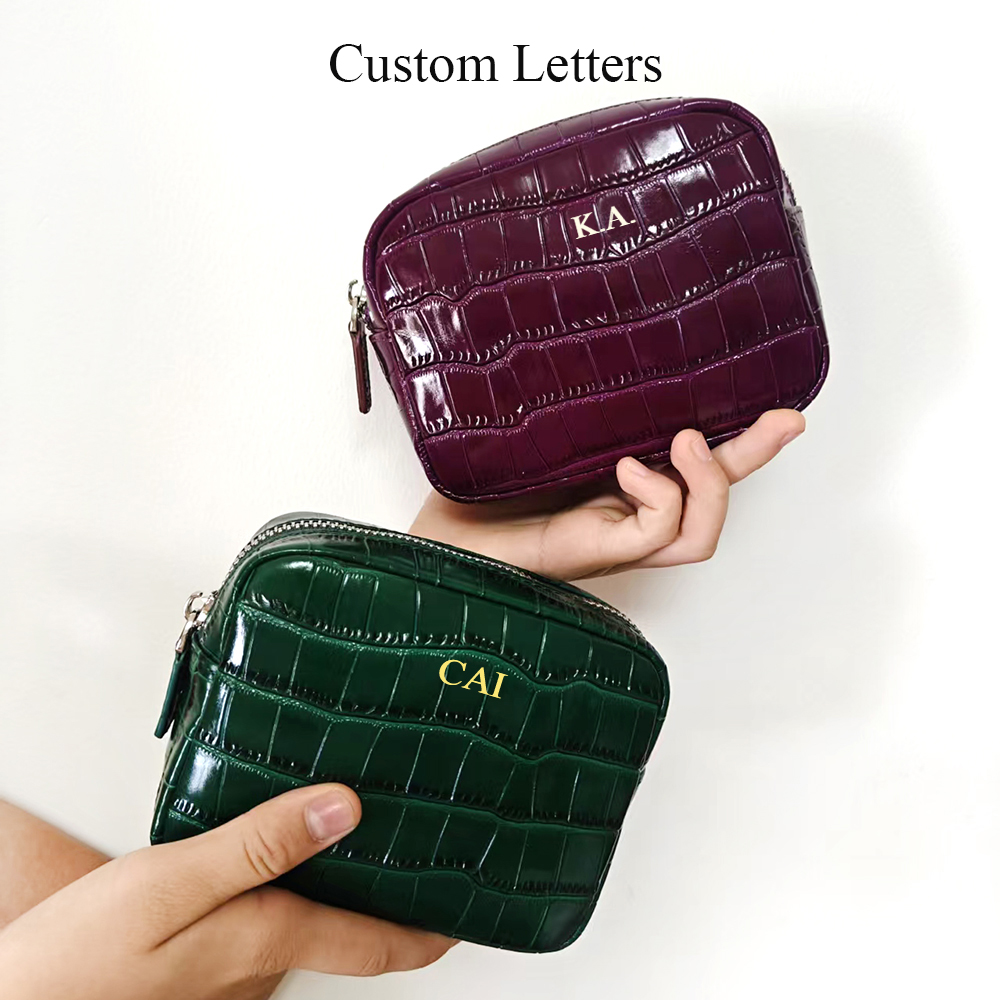 Luxe klein etui van imitatiekr - Luxury Ziploc Bags recensie en prijs