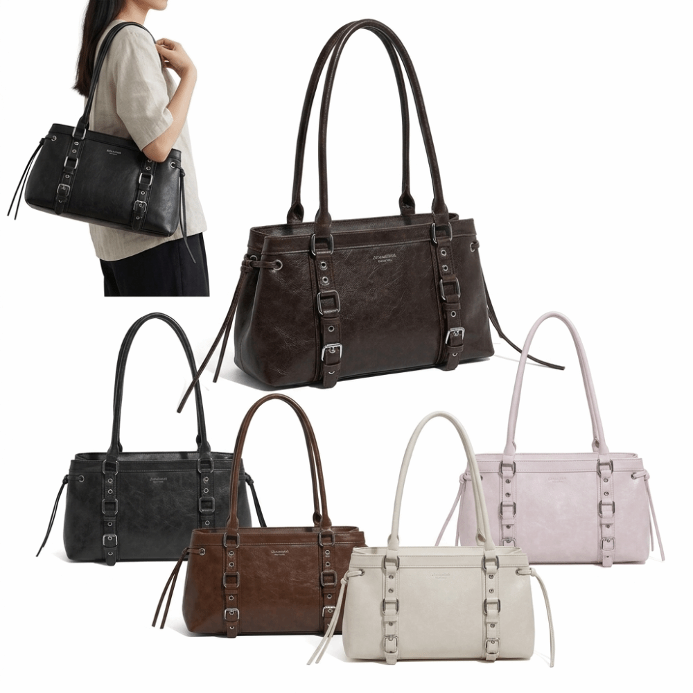 Nieuwe gestructureerde damesha - Structured Handbag Top Handle recensie en prijs
