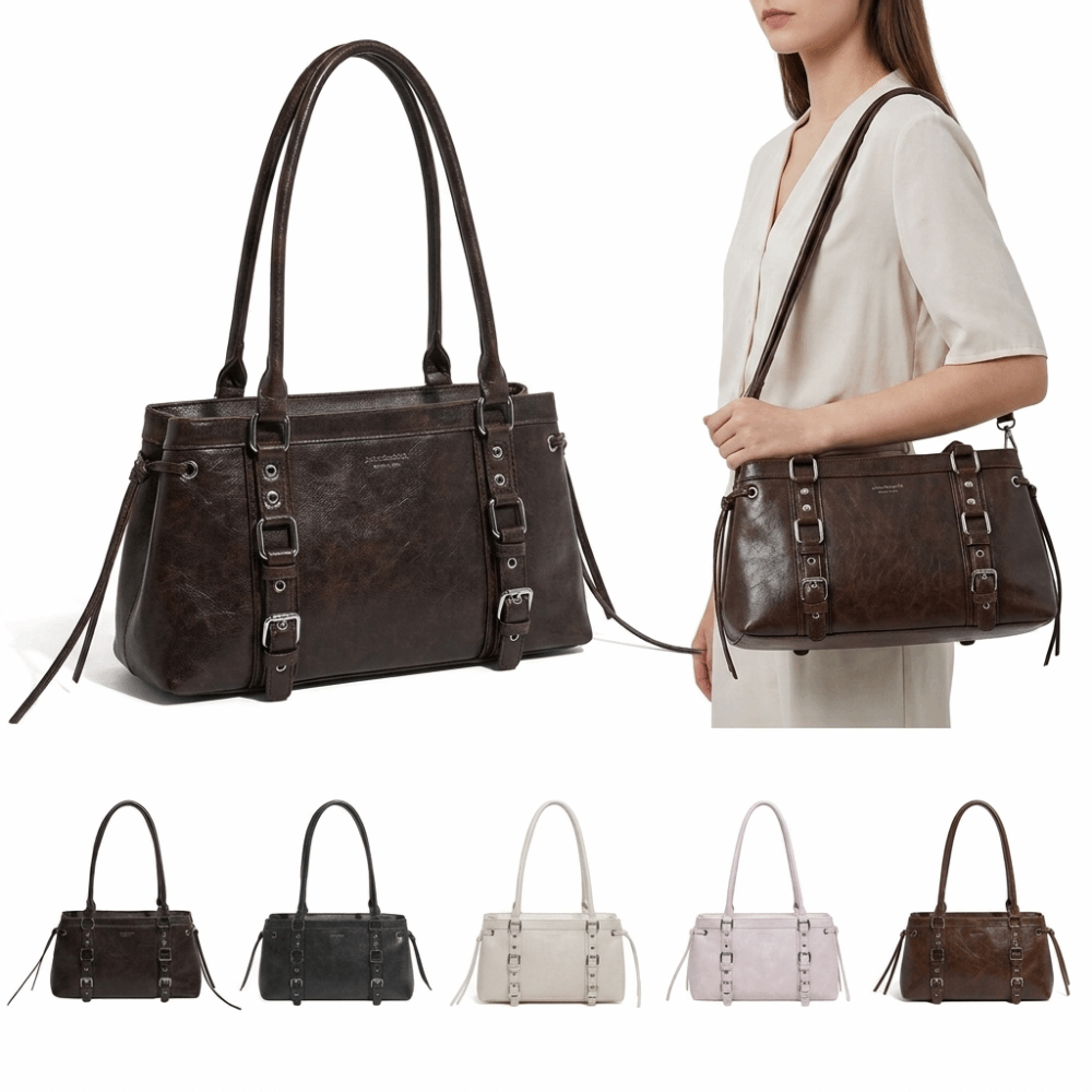Nieuwe gestructureerde damesha - Structured Handbag Top Handle recensie en prijs