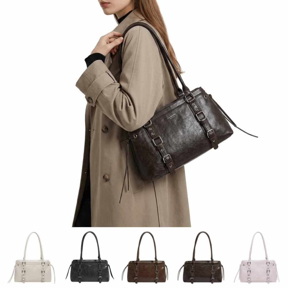 Duurzame, gestructureerde dame - Structured Handbag Top Handle recensie en prijs