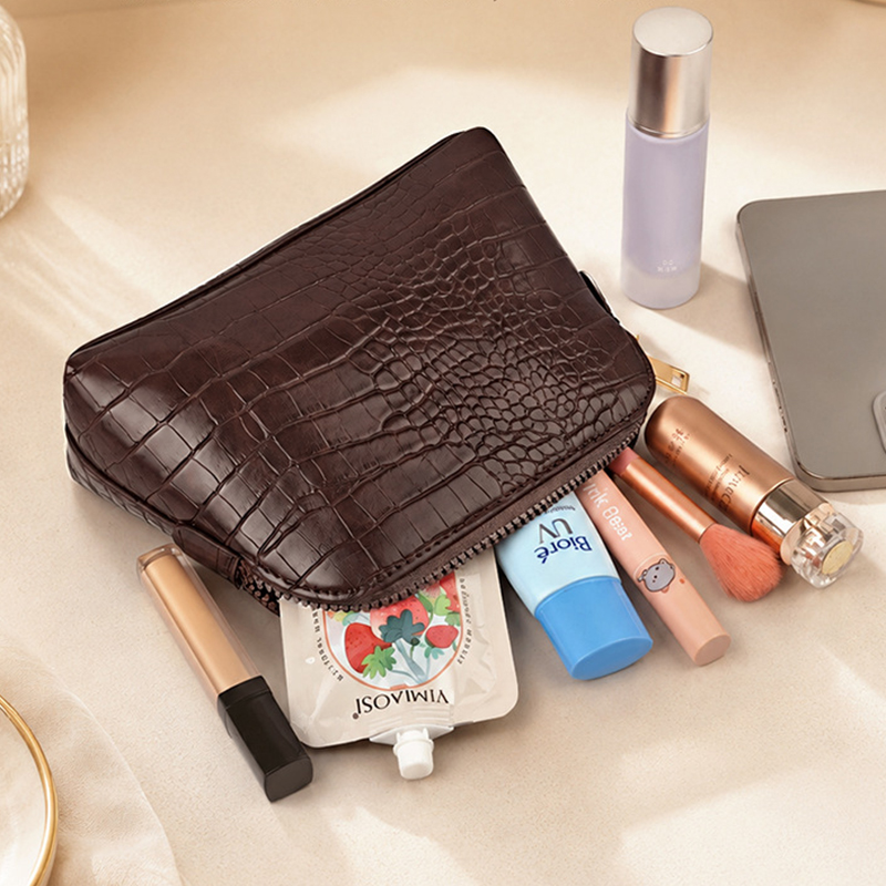 Luxe cosmetische tas met kroko - Luxury Bags China Wholesale recensie en prijs