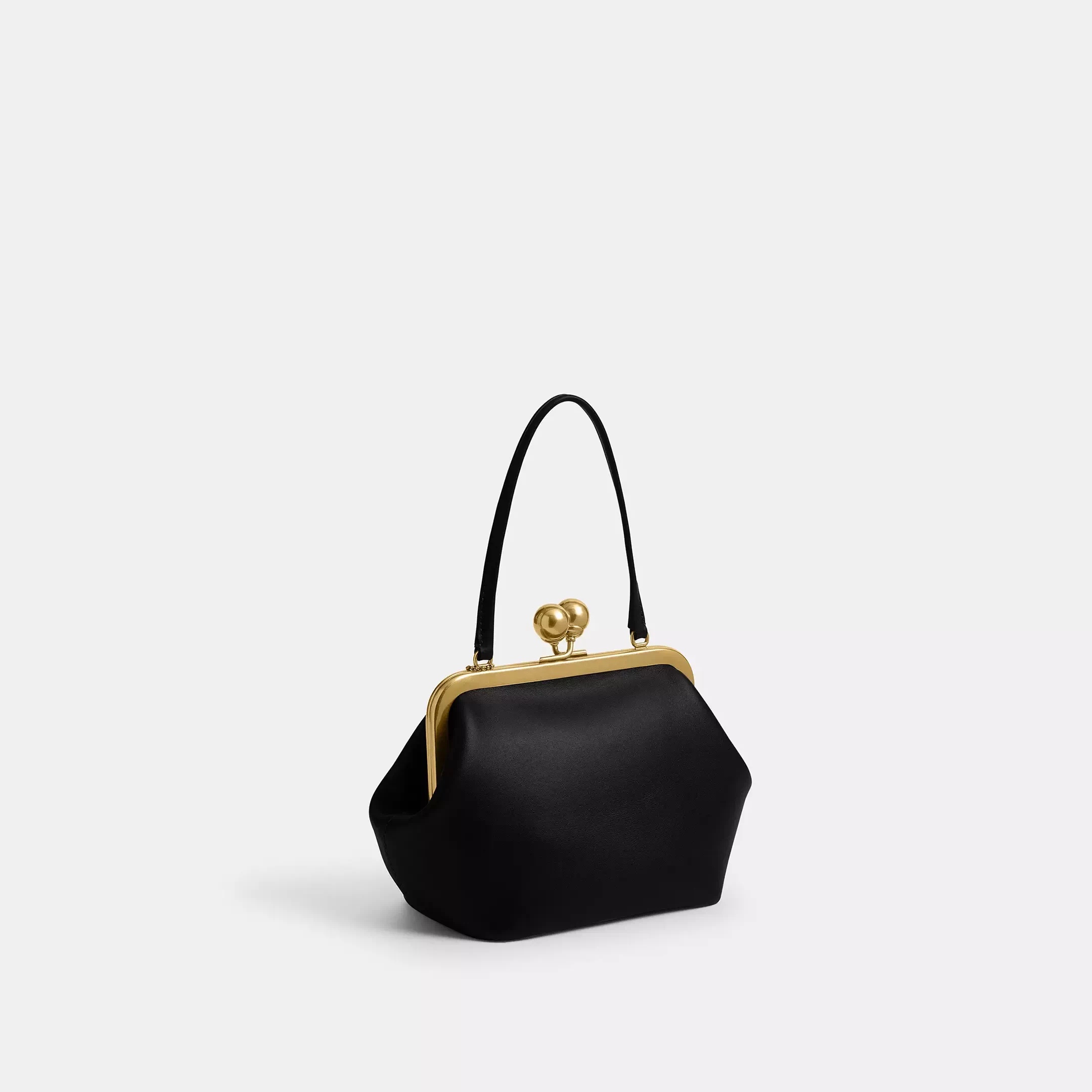 dames kleine kisslock tas met  - Structured Handbag Top Handle recensie en prijs