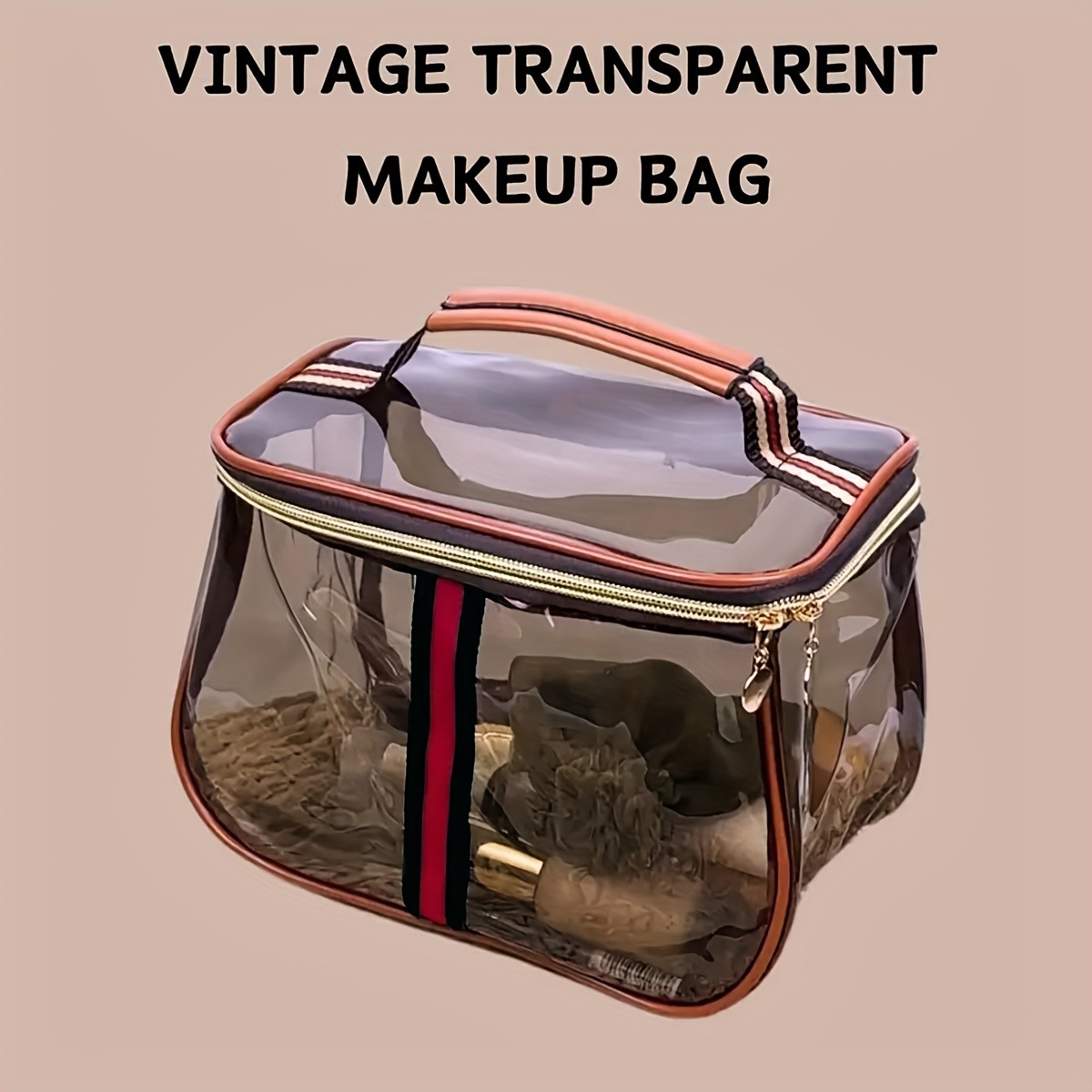 Transparante toilettas voor da - Structured Handbag Top Handle recensie en prijs