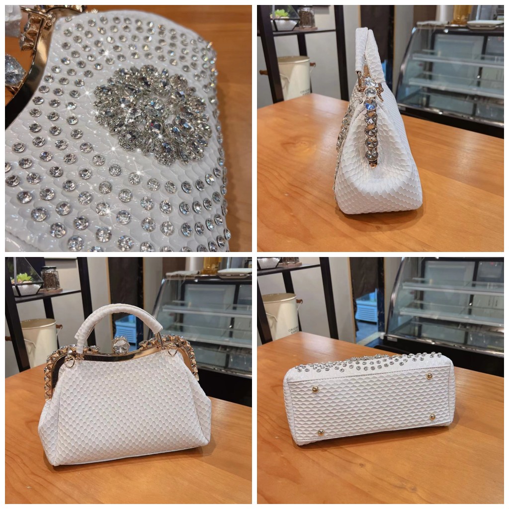 Nieuwe Strass Top-handvat Tass - Structured Handbag Top Handle recensie en prijs