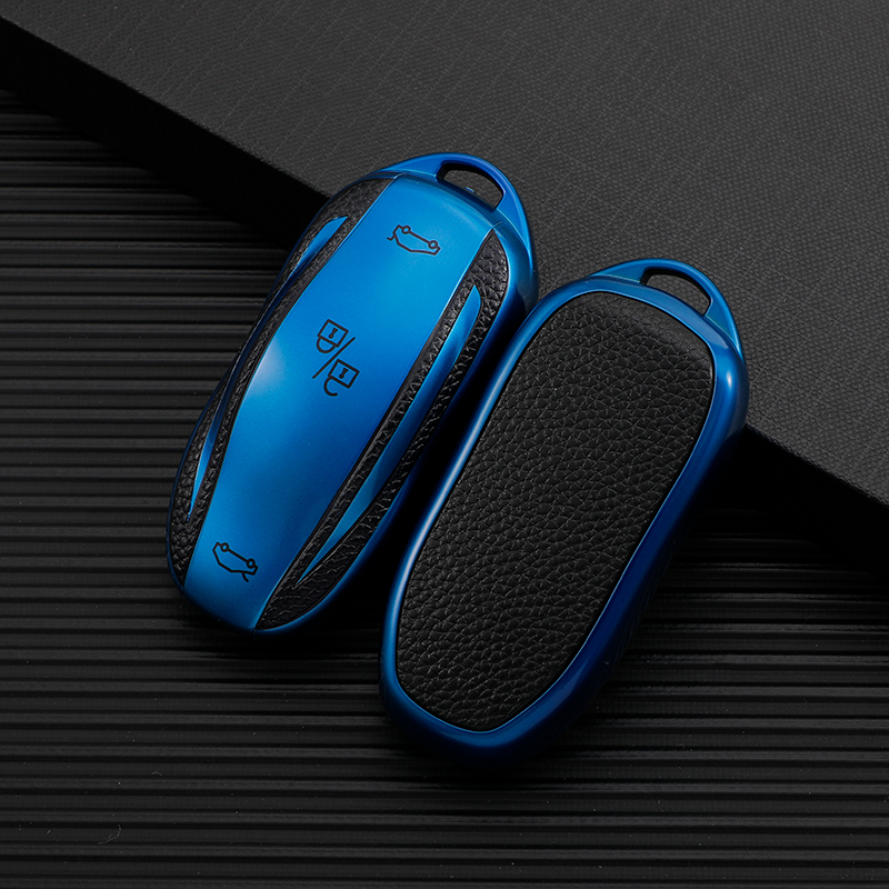 Lederen TPU Auto Smart Key Cov - Key Holder Leather Pouch recensie en prijs