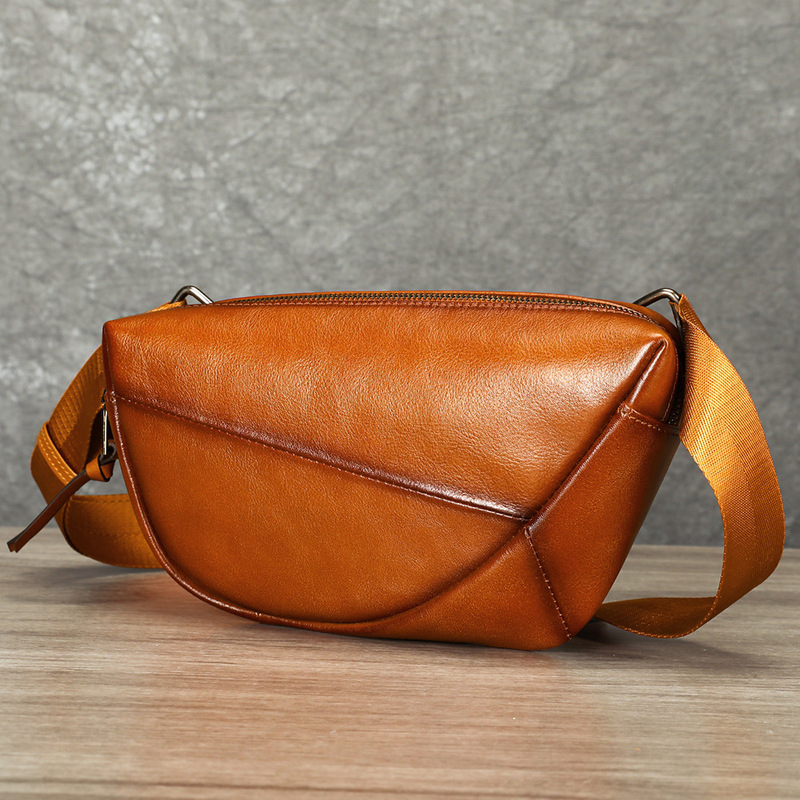 Vintage, verweerde, echte lere - Saddle Bag Distressed recensie en prijs