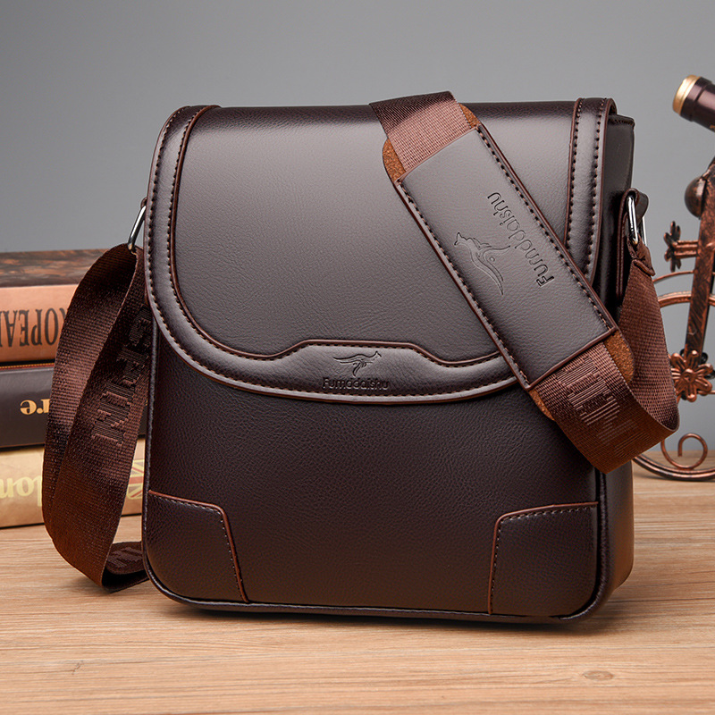 Luxe merk heren lederen schoud - Luxury Bags Office recensie en prijs