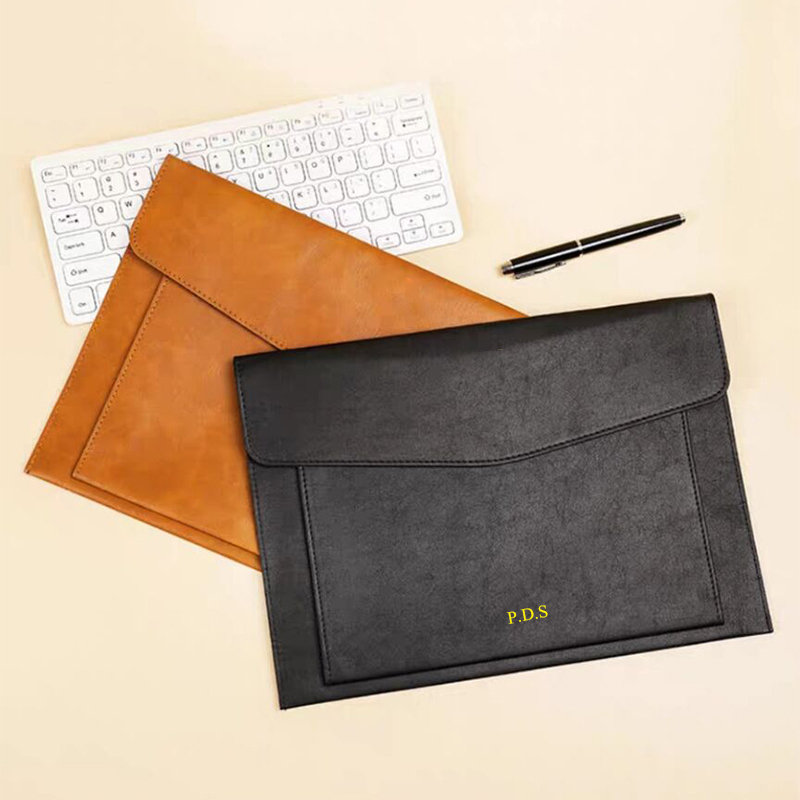 Aangepaste letters lederen A4  - Luxury Bags Office recensie en prijs