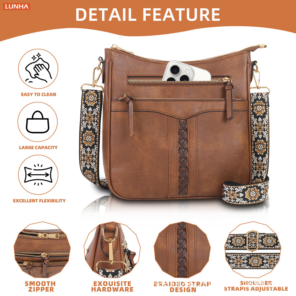 Vintage gevlochten bucket cros - Saddle Bag Distressed recensie en prijs