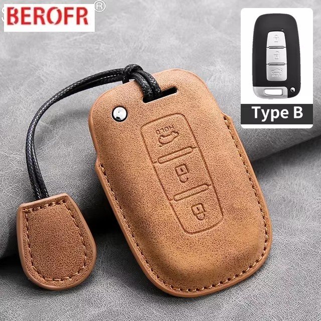 Autosleutel Beschermhoes Shell - Key Holder Leather Pouch recensie en prijs