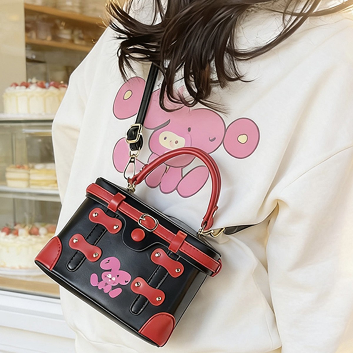 Nieuwe Luxe Designer Rivet PU  - Luxury Bags China Wholesale recensie en prijs