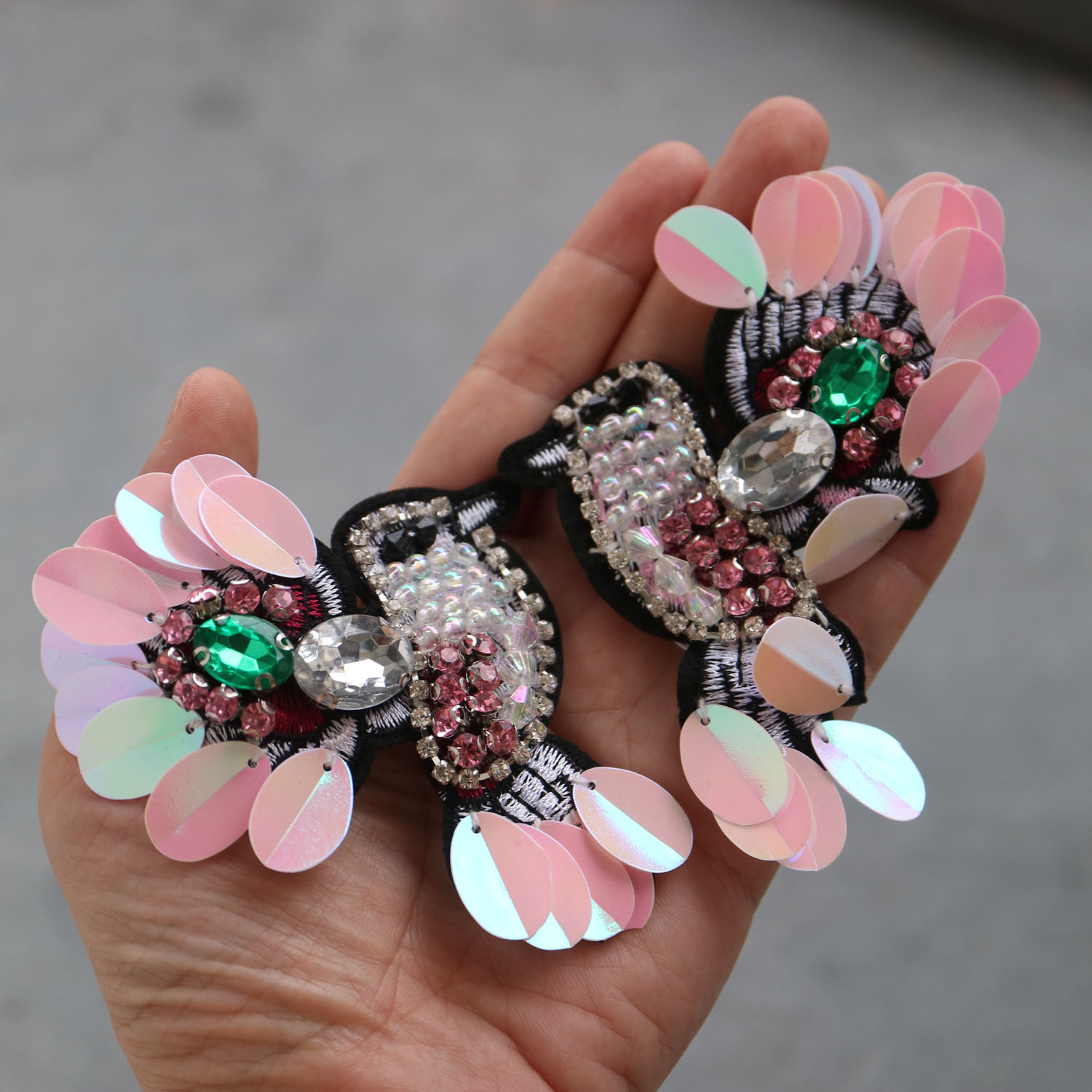 2 stk/partij luxe strass-patch - Luxury Bags Photos recensie en prijs