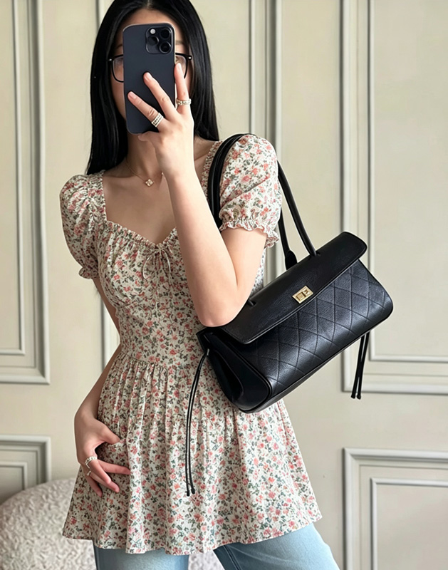 CLAREGQI 2026 Nieuwe Echt Lede - Structured Handbag Top Handle recensie en prijs
