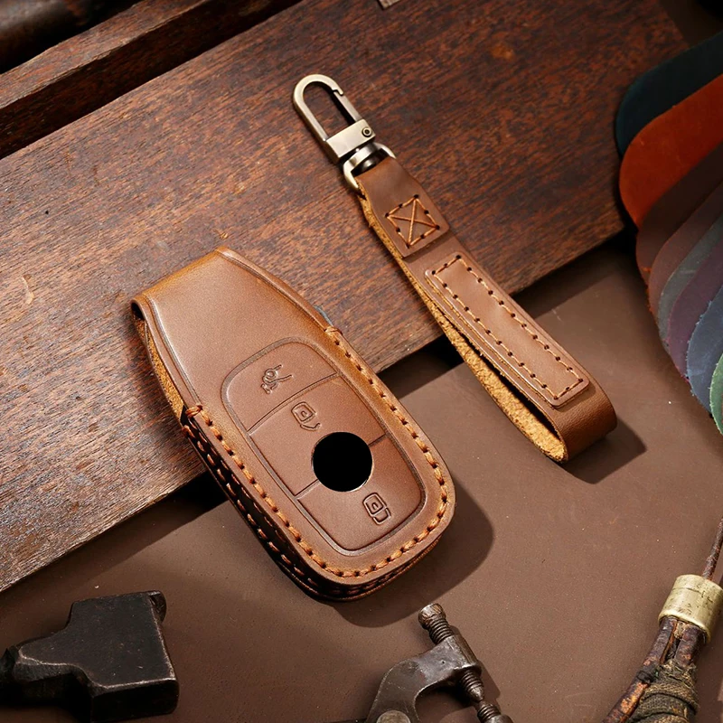 Lederen Autosleutel Case Cover - Key Holder Leather Pouch recensie en prijs