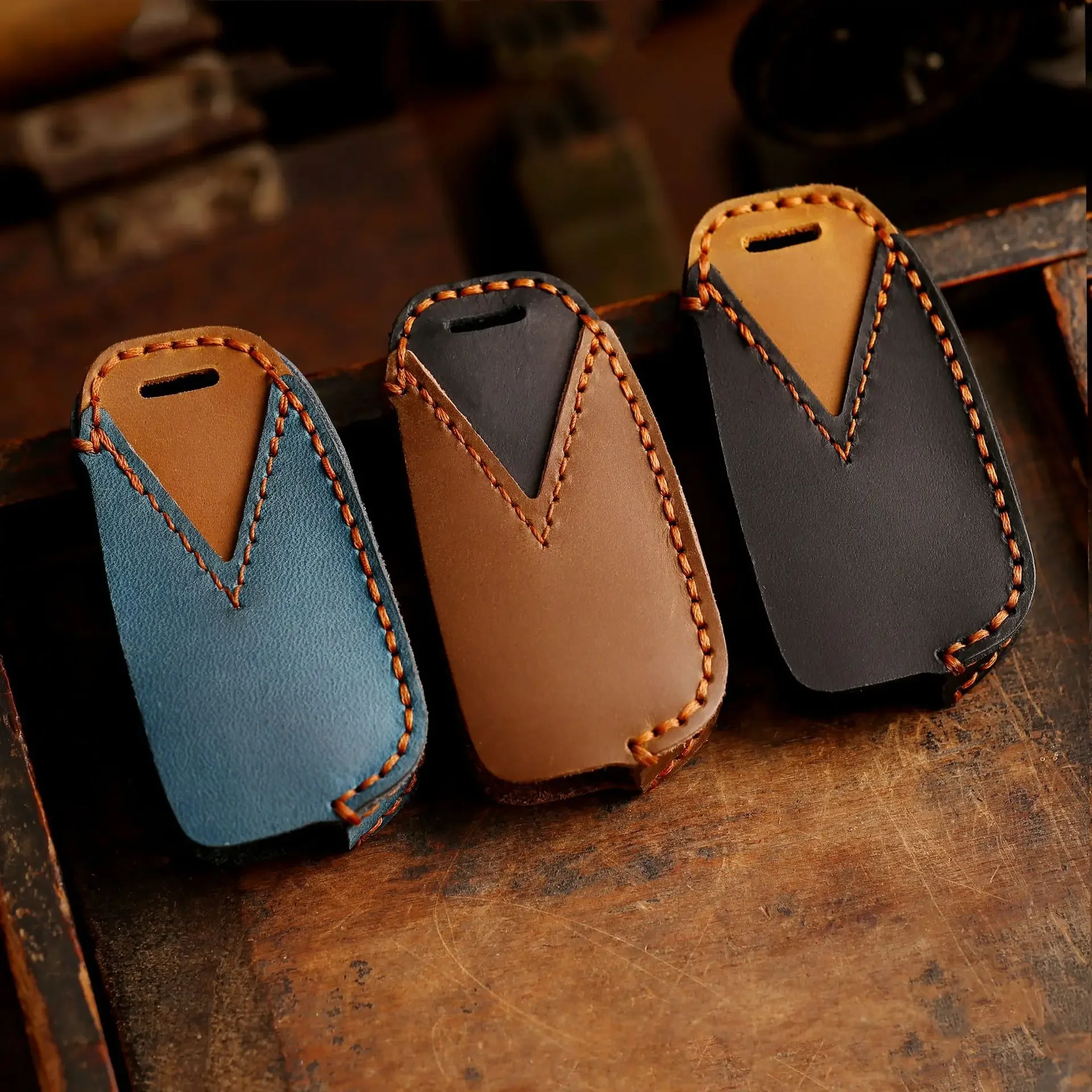 Fob Protector Auto Sleutel Hoe - Key Holder Leather Pouch recensie en prijs
